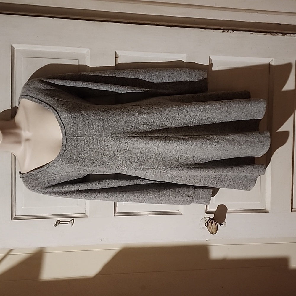 True Craft Gray Long Sleeve Dress Medium